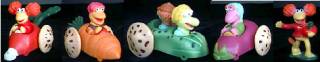 Jim Henson Collectibles - Fraggle Rock Car Figures