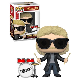 Classic Rock and Roll Collectibles - ZZ Top Frank Beard POP! Rocks Vinyl Figure 166