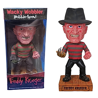Horror Movie Collectibles - Freddy Krueger Nightmare on Elm Street Bobblehead dolls, nodder