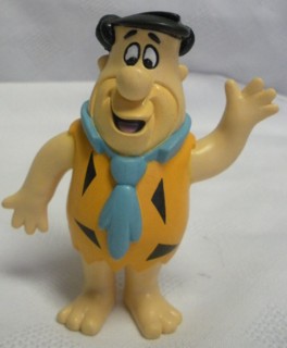 Flintstones Collectibles - Fred Flintstone bendable Figure bendy