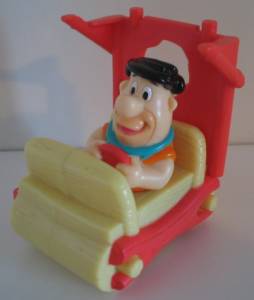 Flintstones Collectibles - Fred Flintstone in Car