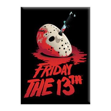 Classic Horror Movie Collectibles - Friday the 13th Magnet