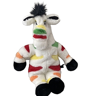 Advertising Collectibles - Fruit Stripe Gum Zebra Yipes Plush