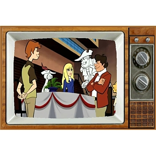 Television Character Collectibles - Hanna Barbera's Funky Phantom TV Magnet