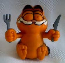 Garfield Collectibles - Garfield PVC Eating