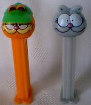Garfield Collectibles - Garfield and Nermal PEZ