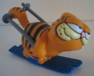 Garfield Collectibles - Garfield Skiing PVC Figure