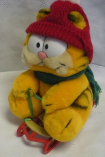 Garfield Collectibles - Garfield Plush Sled