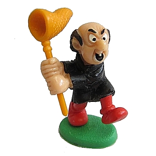 Smurf Collectibles - Gargamel with Net PVC Figure