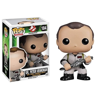 Movies from the 1980's Collectibles Ghostbusters Peter Venkman POP Vinyl Figure Bill Murray