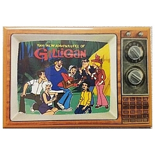 Gilligans Island - New Adventures of Gilligan Metal TV Magnet