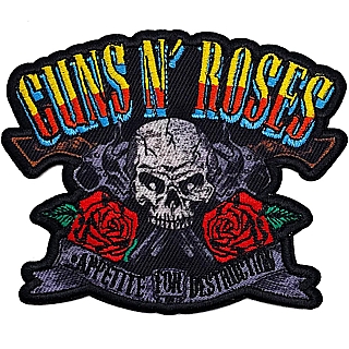 Hard Rock and Metal Collectibles - Guns N' Roses Appetite for Destruction Embroidered Patch