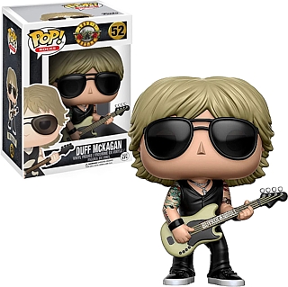 Rock and Roll Collectibles - Guns and Roses Heavy Metal Duff McKagan POP! Rocks Vinyl Figure 62