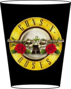 Rock and Roll Collectibles - Guns and Roses Heavy Metal Slash, Axl Rose Shot Glass Shooter