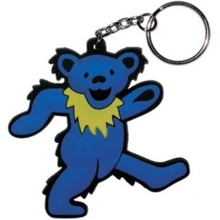 Grateful Dead Collectibles - Dancing Bear Rubber Keychain