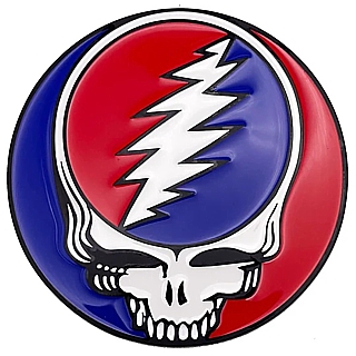 Grateful Dead Collectibles - Steal Your Face Enameled Metal Magnet