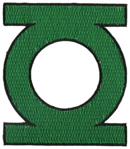 DC Comics Green Lantern Iron On Patch