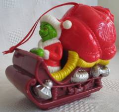 Cartoon Characters Collectibles - Doctor Seuss Grinch That Stole Christmas XMas Ornament