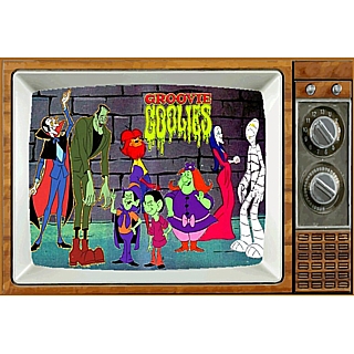 Classic Cartoon Characters Collectibles - Groovie Goolies Metal TV Magnet