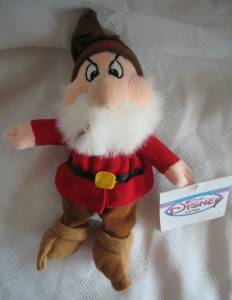 Snow White Dwarfs Grumpy Plush Beanie