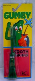 Cartoon Collectibles - Gumby Toothbrush