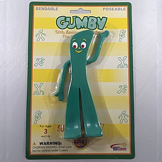 Cartoon Collectibles - Gumby Bendy Figure