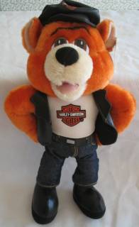 Advertising - Harley Davidson Bear Plush