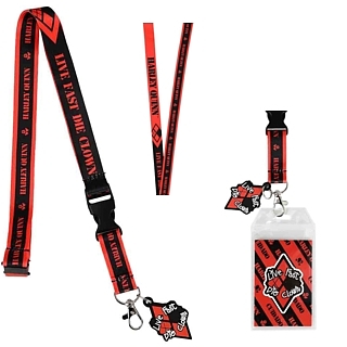 DC Comics Harley Quinn Suicide Squad Cloth Lanyard