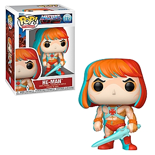 Masters of the Universe Character Collectibles - MOTU He-Man Retro Neon POP! Television Vinyl Figure 1775