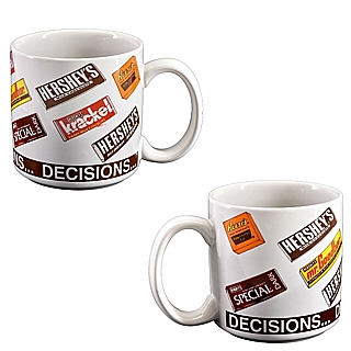 Food Collectibles - Hershey Candy Bar Ceramic Mug Decisions