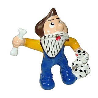 Hershey Advertising Collectibles - Hersheykins Figure Dog and Bone Nicholas Gish