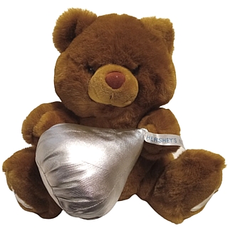 Hershey Advertising Collectibles - Hershey Kiss Bear Plush