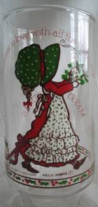 Holly Hobbie Glass
