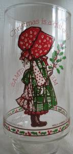 Holly Hobbie Glass