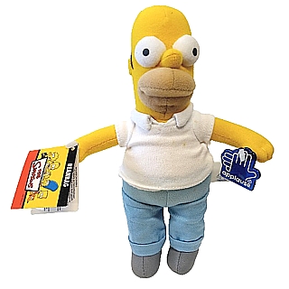 The Simpsons Collectibles - Homer Simpson Cloth Beanbag Doll by Applause
