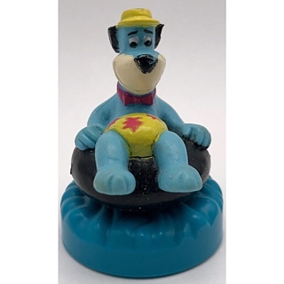 Hanna Barbera Collectibles - Huckleberry Hound Innertube Glider Figure