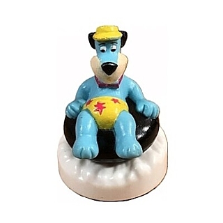 Hanna Barbera Collectibles - Huckleberry Hound Innertube Glider Figure