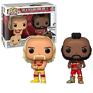 Pro Wrestling Collectibles - WWE / WWF World Wrestling Federation Hulk Hogan and Mr. T POP! Vinyl Figures Set