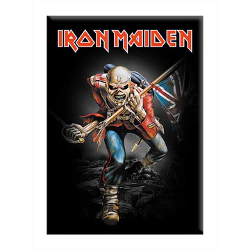 Rock and Roll Collectibles - Iron Maiden The Trooper Magnet
