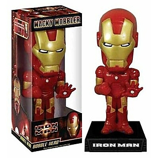 Super Hero Collectibles - Marvel Comics - Iron Man Bobblehead Doll Nodder