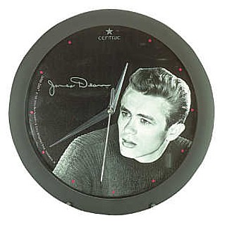 Movie Collectibles - James Dean Clock