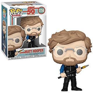 Horror Movie Collectibles - JAWS 50th Anniversary Matt Hooper POP! Movies Vinyl Figure 1756