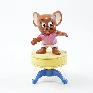 Cartoon Collectibles - Tom and Jerry Jerry Mouse on Stool Figure