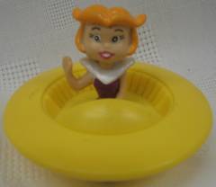 Cartoon Collectibles - The Jetsons - Jane Jetson in Flying Saucer