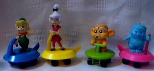 Cartoon Collectibles - The Jetsons - Jetsons on Flying Platforms