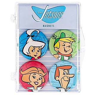 Cartoon Collectibles - The Jetsons Set of 4 Round Magnets