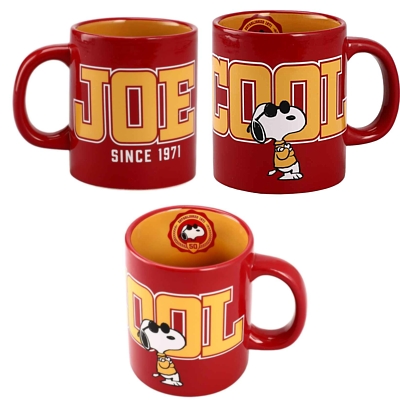Snoopy and Peanuts Collectibles - Snoopy Joe Cool 1971 Ceramic Mug