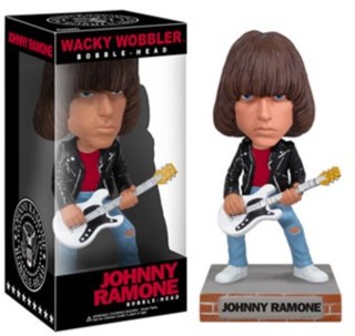 The Ramones - Johnny Ramone John William Cummings Wacky Wobbler Bobble Head Doll