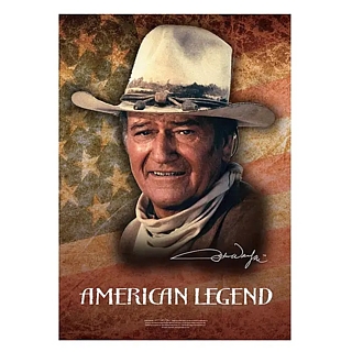 John Wayne American Legend Metal Tin Sign