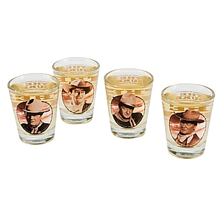 John Wayne Glass Shotglasses